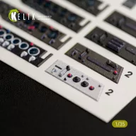   Kelik Unimog 404 interior 3D decals for ICM kit 1:35 (K35008)