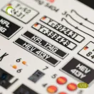 Kelik Unimog 404 interior 3D decals for ICM kit 1:35 (K35008)