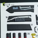 Kelik CH-54A Tarhe interior 3D decals for ICM kit 1:35 (K35009)