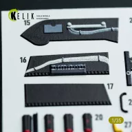   Kelik CH-54A Tarhe interior 3D decals for ICM kit 1:35 (K35009)