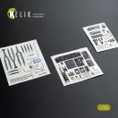 Kelik CH-54A Tarhe interior 3D decals for ICM kit 1:35 (K35009)
