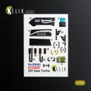 Kelik CH-54A Tarhe interior 3D decals for ICM kit 1:35 (K35009)