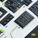 Kelik CH-54A Tarhe interior 3D decals for ICM kit 1:35 (K35009)