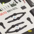 Kelik MH-60L Black Hawk interior 3D decals for Kitty Hawk / Zimimodel kit 1:35 (K35010)