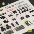 Kelik MH-60L Black Hawk interior 3D decals for Kitty Hawk / Zimimodel kit 1:35 (K35010)
