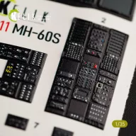   Kelik MH-60S Knight Hawk interior 3D decals for Kitty Hawk / Zimimodel kit 1:35 (K35011)