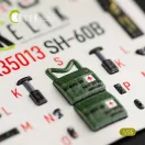 Kelik SH-60B interior 3D decals for Kitty Hawk / Zimimodel kit 1:35 (K35013)