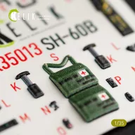   Kelik SH-60B interior 3D decals for Kitty Hawk / Zimimodel kit 1:35 (K35013)