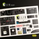 Kelik SH-60B interior 3D decals for Kitty Hawk / Zimimodel kit 1:35 (K35013)