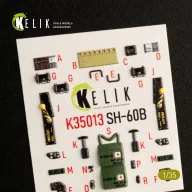   Kelik SH-60B interior 3D decals for Kitty Hawk / Zimimodel kit 1:35 (K35013)