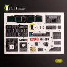 Kelik MH-60R interior 3D decals for Kitty Hawk kit 1:35 (K35014)