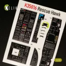 Kelik HH-60H Rescue Hawk interior 3D decals for Kitty Hawk / Zimimodel kit 1:35 (K35016)