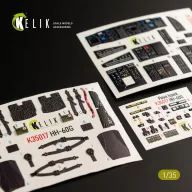   Kelik HH-60G Pave Hawk interior 3D decals for Kitty Hawk / Zimimodel kit 1:35 (K35017)