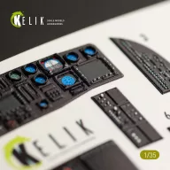   Kelik HH-60G Pave Hawk interior 3D decals for Kitty Hawk / Zimimodel kit 1:35 (K35017)