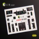 Kelik AH-64D Apache interior 3D decals for Takom kit 1:35 (K35018)