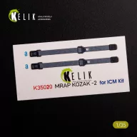   Kelik Kozak-2 Ukrainian MRAP 3D decals for ICM kit 1:35 (K35020)