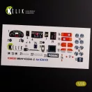 Kelik Kozak-2 Ukrainian MRAP 3D decals for ICM kit 1:35 (K35020)