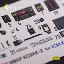 Kelik Kozak-2 Ukrainian MRAP 3D decals for ICM kit 1:35 (K35020)