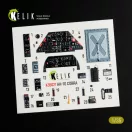 Kelik AH-1G Cobra interior 3D decals for ICM kit 1:35 (K35021)