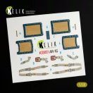Kelik AH-1G Cobra interior 3D decals for ICM kit 1:35 (K35021)