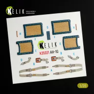   Kelik AH-1G Cobra interior 3D decals for ICM kit 1:35 (K35021)