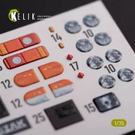   Kelik Kozak-001 Ukrainian MRAP 3D decals for ICM kit 1:35 (K35022)
