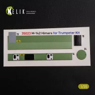   Kelik M142 HIMARS - Interior 3D Decal and classic Decal for Trumpeter kit 1:35 (K35023)