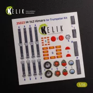   Kelik M142 HIMARS - Interior 3D Decal and classic Decal for Trumpeter kit 1:35 (K35023)