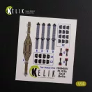 Kelik “HUMVEE” HMMWV M1036 with TOW Desert version Interior 3D Decal for Italeri kit 1:35 (K35024)