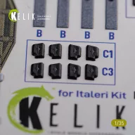   Kelik “HUMVEE” HMMWV M1036 with TOW Desert version Interior 3D Decal for Italeri kit 1:35 (K35024)
