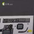 Kelik AH-64D Apache interior 3D decals for Meng kit 1:35 (K35026)