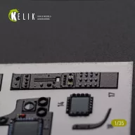   Kelik AH-64D Apache interior 3D decals for Meng kit 1:35 (K35026)