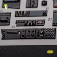   Kelik AH-64D Apache interior 3D decals for Meng kit 1:35 (K35026)