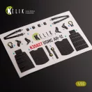 Kelik AH-1Z interior 3D decals for Academy kit 1:35 (K35027)