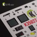 Kelik AH-1Z interior 3D decals for Academy kit 1:35 (K35027)