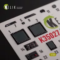 Kelik AH-1Z interior 3D decals for Academy kit 1:35 (K35027)