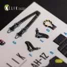 Kelik AH-1Z interior 3D decals for Academy kit 1:35 (K35027)