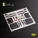 Kelik AH-60L DAP interior 3D decals for Academy kit 1:35 (K35030)