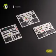   Kelik UH-60L interior 3D decals for Academy kit 1:35 (K35031)