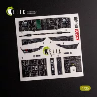   Kelik UH-60L interior 3D decals for Academy kit 1:35 (K35031)