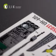   Kelik UH-60L interior 3D decals for Academy kit 1:35 (K35031)