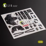 Kelik AH-1W interior 3D decals for Academy kit 1:35 (K35032)