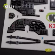 Kelik AH-1W interior 3D decals for Academy kit 1:35 (K35032)