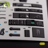 Kelik AH-1W interior 3D decals for Academy kit 1:35 (K35032)