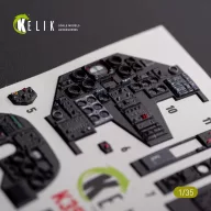 Kelik AH-1W interior 3D decals for Academy kit 1:35 (K35032)