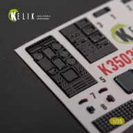   Kelik AH-6J/MH6J Little Bird interior 3D decals for Zimi models/KittyHawk 1:35 (K35033)
