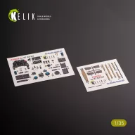   Kelik Ju-87 G1/G2 - interior 3D decals for Border Models kit 1:35 (K35036)