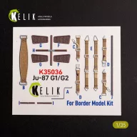   Kelik Ju-87 G1/G2 - interior 3D decals for Border Models kit 1:35 (K35036)