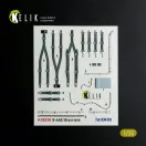 Kelik S-64E Skycrane - interior 3D decals for ICM kit 1:35 (K35038)