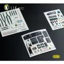 Kelik S-64E Skycrane - interior 3D decals for ICM kit 1:35 (K35038)